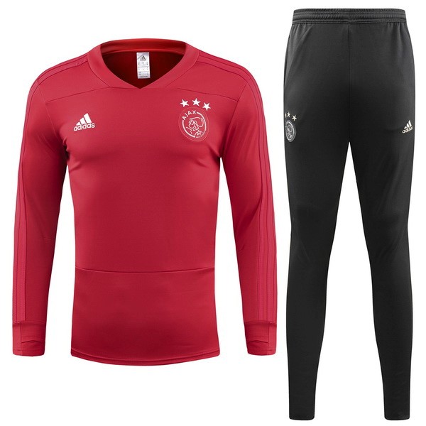 Survetement Football Ajax 2018-19 Rouge